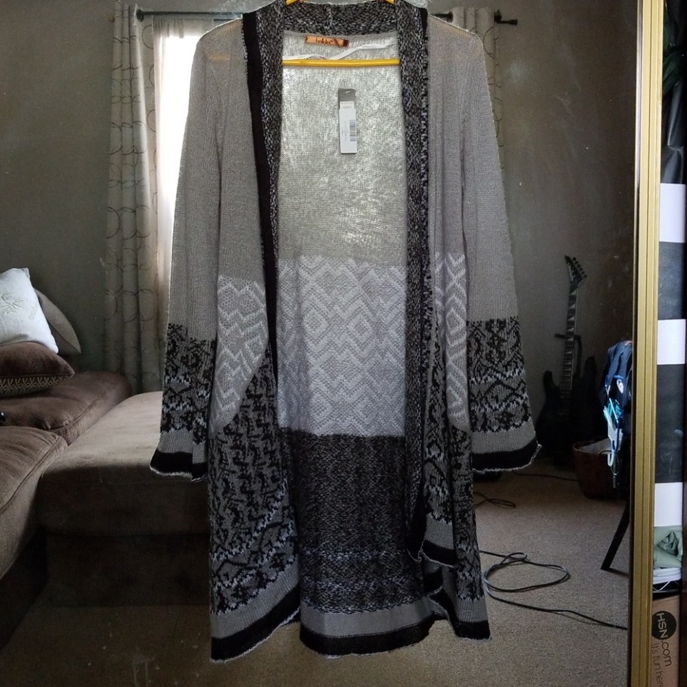 Gray Cardigan